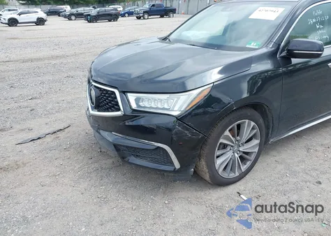 2017 Acura Mdx Technology from USA, damaged, VIN 5FRYD4H58HB027957